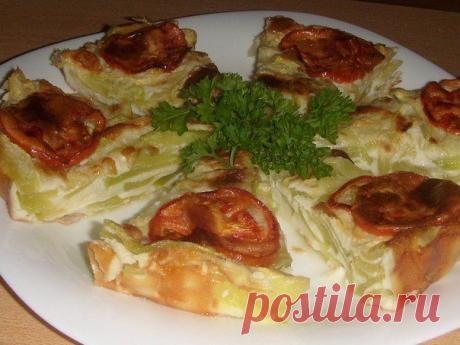 Лучшие кулинарные рецепты: Запеканка из кабачков