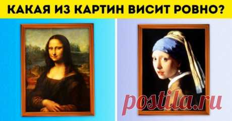Простой тест, который покажет, насколько хорош ваш глазомер . Милая Я