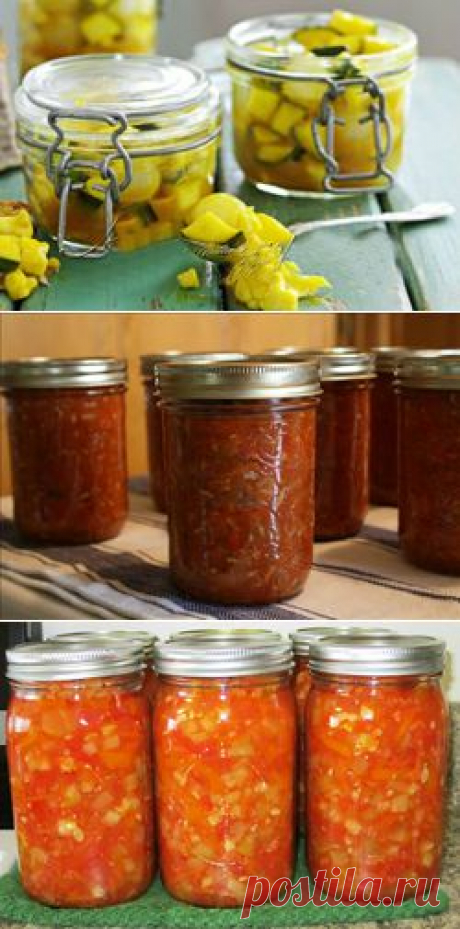 Консервированные кабачки на зиму рецепты