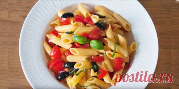 Итальянский салат с макаронами — Нямки — самые вкусные и необычные рецепты