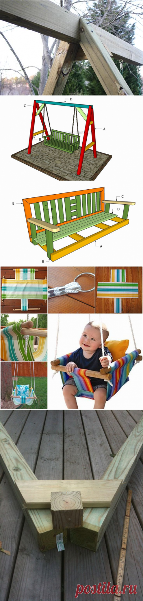 Детские комнатные качели для годовалого ребенка деревянные а-обрахные качели Скамья для качели Вариант крепления Вариант крепления