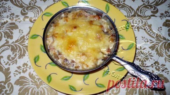 Жюльен с грибами ветчиной | Ваши любимые рецепты