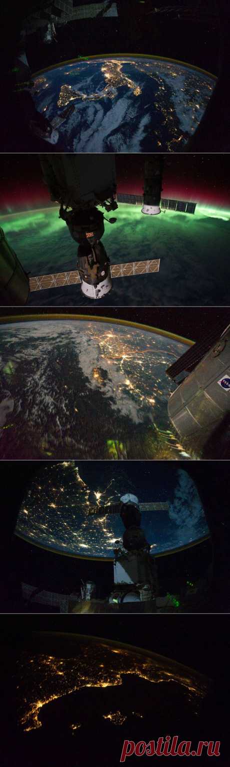 Ночь на планете: 30 фото из космоса • НОВОСТИ В ФОТОГРАФИЯХ