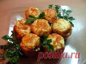 Помидоры, фаршированные курицей