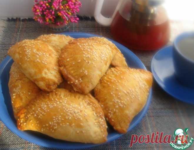 Закусочные пирожки с сырной начинкой – кулинарный рецепт