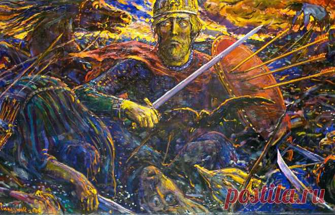 Илья Глазунов. Воин последний. Ilya Glazunov. The Soldier Last. | Русские художники. Russian Artists