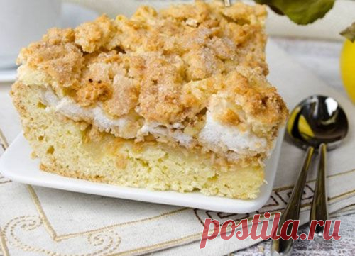 Пирог с яблоками » Кулинарные рецептыhttp://povarusha.ru/