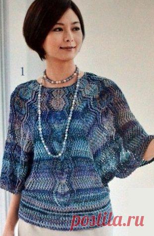Как связать джемпер