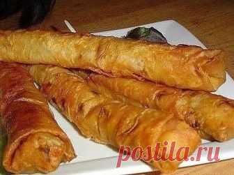 Как приготовить горячая закуска из лаваша - рецепт, ингредиенты и фотографии