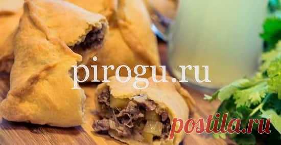Рецепт эчпочмак с мясом и картошкой по-татарски с фото