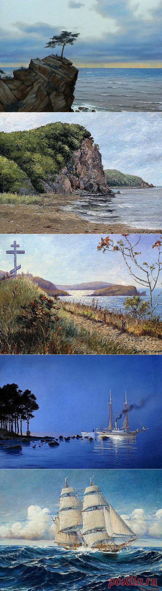 Морские пейзажи Валерия Шиляева - Копилочка: все самое интересное,полезное, красивое!!! - Группы Мой Мир