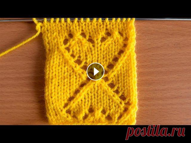 Узоры спицами -  ажурные перевернутые сердечки Подробное описание и схема узора перевернутые сердечки: Видео по вязанию обычных сердечек: Простые узоры спицами: Резинки : Араны: жгуты, косы… Мастер...