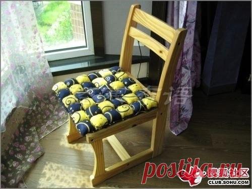 Мягкий коврик или сидушка на стул / Карнавал рукоделия