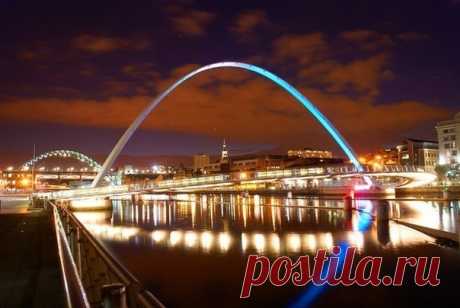 Наклоняемый мост в Англии - Путешествуем вместе