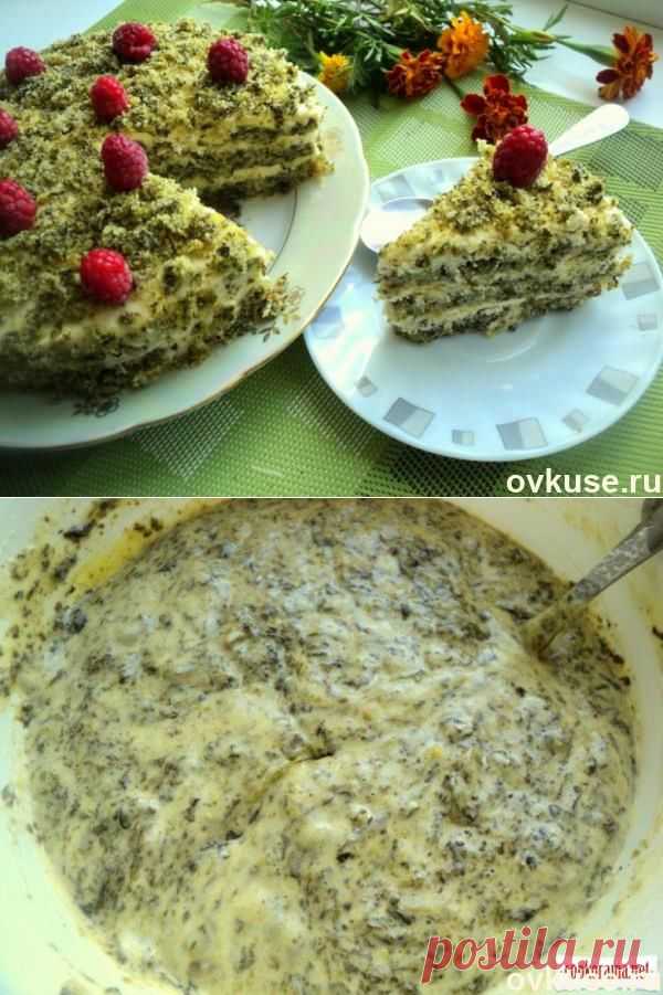 Торт «Лесной мох» - необыкновенный - Простые рецепты Овкусе.ру