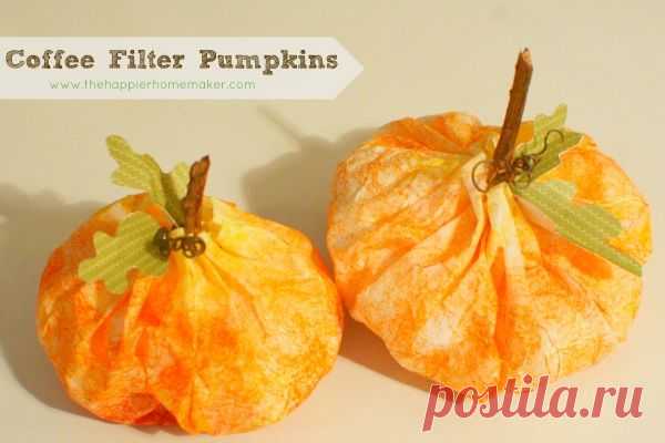 50 Ingenious Coffee Filter Crafts to Make
