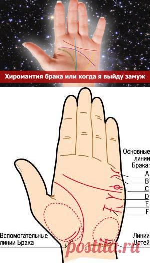 Хиромантия брака - Эзотерика и самопознание