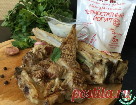 Баранья корейка с йогуртом – кулинарный рецепт