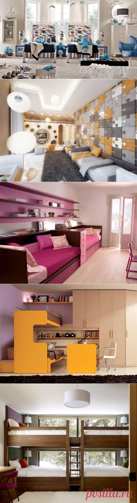 Интерьер детской для двоих детей | Наш уютный дом