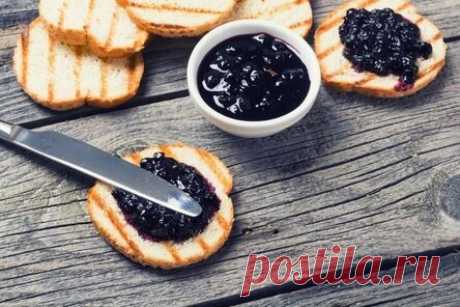 Варенье из черники и черной смородины