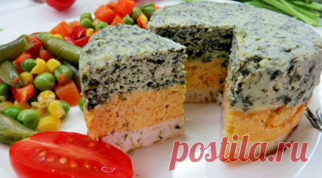 Вкусная, сочная и разноцветная запеканка из куриного фарша — Едим дома