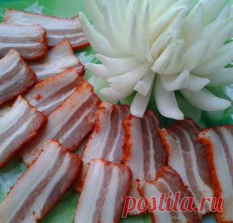 Шпик по-венгерски, просто и вкусно!