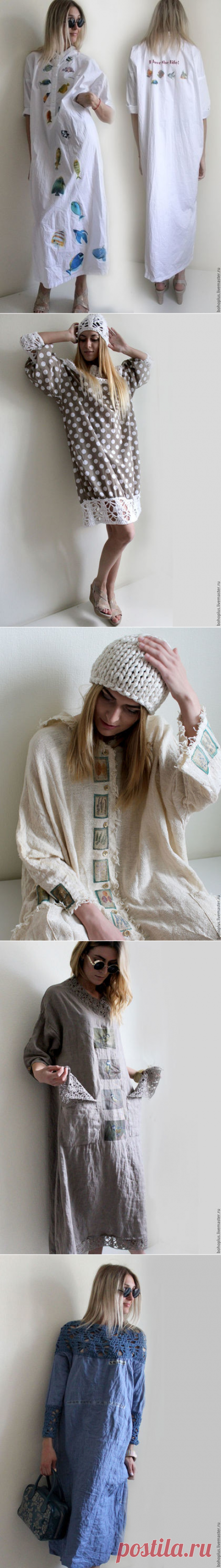 Обалденное сочетание ткани и вязания.