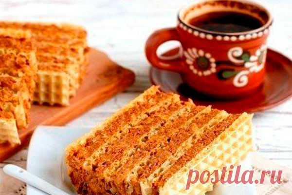 Рецепт крема для вафельных коржей. Очень быстро и вкусно. Торт из вафельных коржей — один из быстрых и вкусных тортов. Но вкус его полностью зависит от крема.