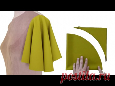 Лучший способ выкроить и сшить красивые рукава.  Научитесь шить (профессионально)