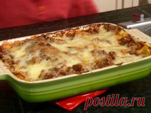 Мясная лазанья с двумя видами фарша — рецепт