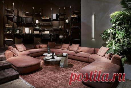 Дизайн интерьера кухни-гостиной 50 кв.м | Блог L.DesignStudio