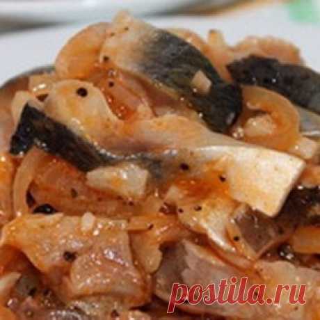 Самая вкусная селедка засоленная дома, еще и в кетчупе. Объедение