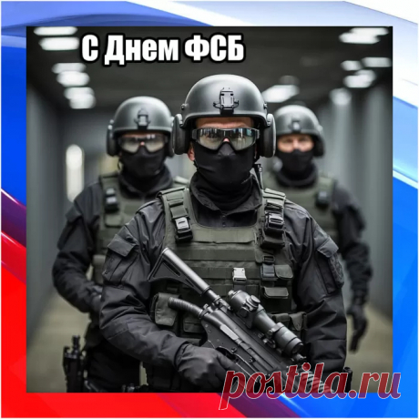 Сегодня ваш праздник, сотрудники ФСБ. Будьте всегда в хорошей физической и моральной форме. Бодрости духа и оптимизма вам, друзья.