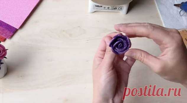 Розы из фоамирана | Краше Всех