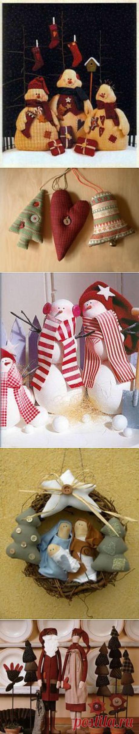Рождество и Новый Год в стиле &quot;Тильда&quot; - украшаем свой дом, делаем подарки и открытки своими руками | I Love HandMade