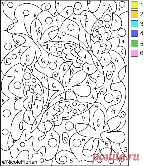 Успокаивающие раскраски для детей и взрослых