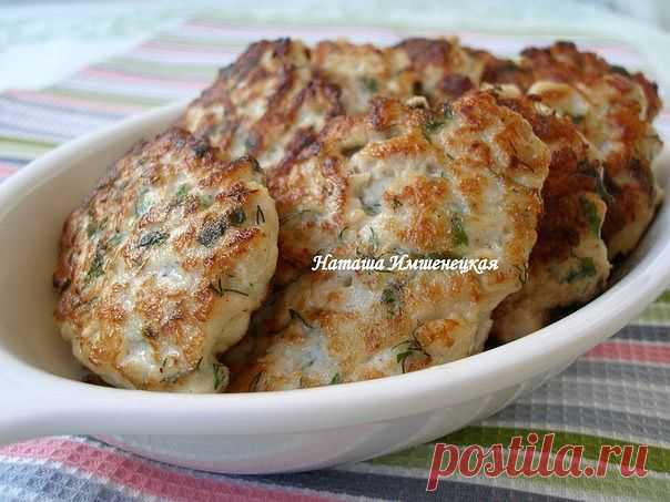 Рубленные котлеты из куриного филе