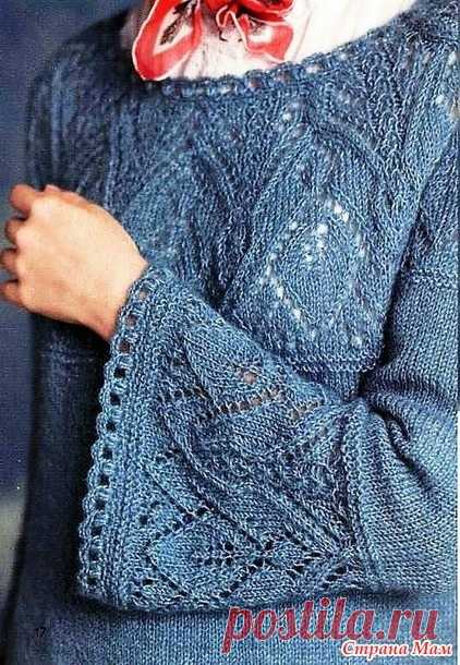 Ажурный пуловер Round Yoke Knit НРАВИТСЯ ПОСТ? ДАЙТЕ НАМ ЗНАТЬ! НАПИШИТЕ КОММЕНТАРИЙ, СОХРАНИТЕ ЕГО В ЗАКЛАДКИ! А, МОЖЕТ, ВЯЗАЛИ ПОХОЖЕЕ ИЗДЕЛИЕ? БУДЕМ РАДЫ УЗНАТЬ О ВАШЕМ ОПЫТЕ! НОВЫЙ КОНКУРС С ДЕНЕЖНЫМИ ПРИЗАМИ! 