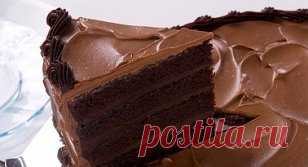 ТОП - 7 САМЫХ СЛАДКИХ И ФАНТАСТИЧЕСКИ ВКУСНЫХ ТОРТИКОВ 
1. ШОКОЛАДНЫЙ ТОРТ 
