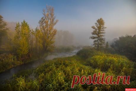 Фото: Осенние туманы. Фотограф Игорь Квочка. Пейзаж - Фото и фотограф на Расфокусе.