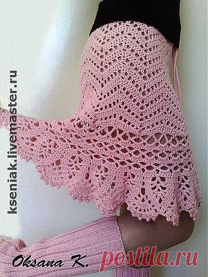 Юбка Француженка - юбка,юбка крючком,вязаная юбка,юбка вязаная,ручное вязание
