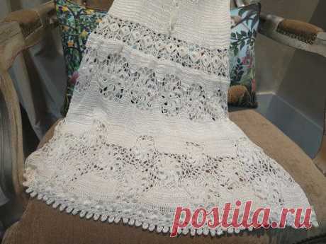 (13) Crochê branco by Giovana Dias