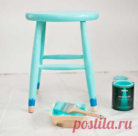 Крутые идеи: вторая жизнь старой табуретки | Креаликум