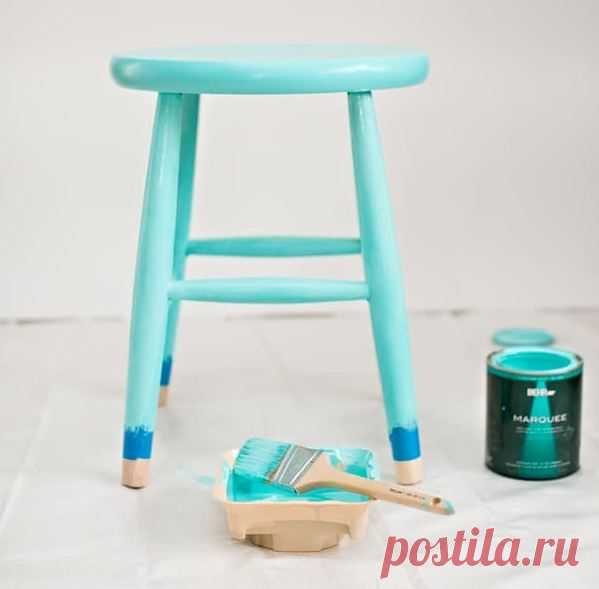 Крутые идеи: вторая жизнь старой табуретки | Креаликум