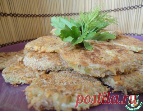 Чипсы из кабачков в сырной корочке – кулинарный рецепт