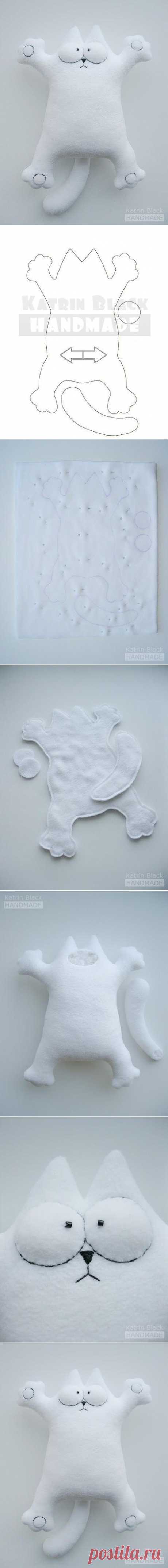 DIY Fabric Cat Simon