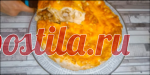 Залила лаваш яично-сметанным соусом и получила очень вкусный и пышный пирог!