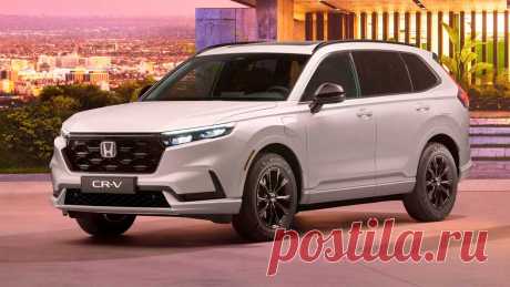 Honda CR-V 2023 шестого поколения: фото, видео, характеристики