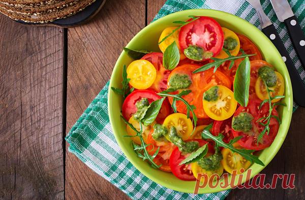 Постный салат из тыквы