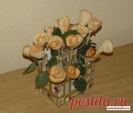 Рецепт: Розочки к чаю